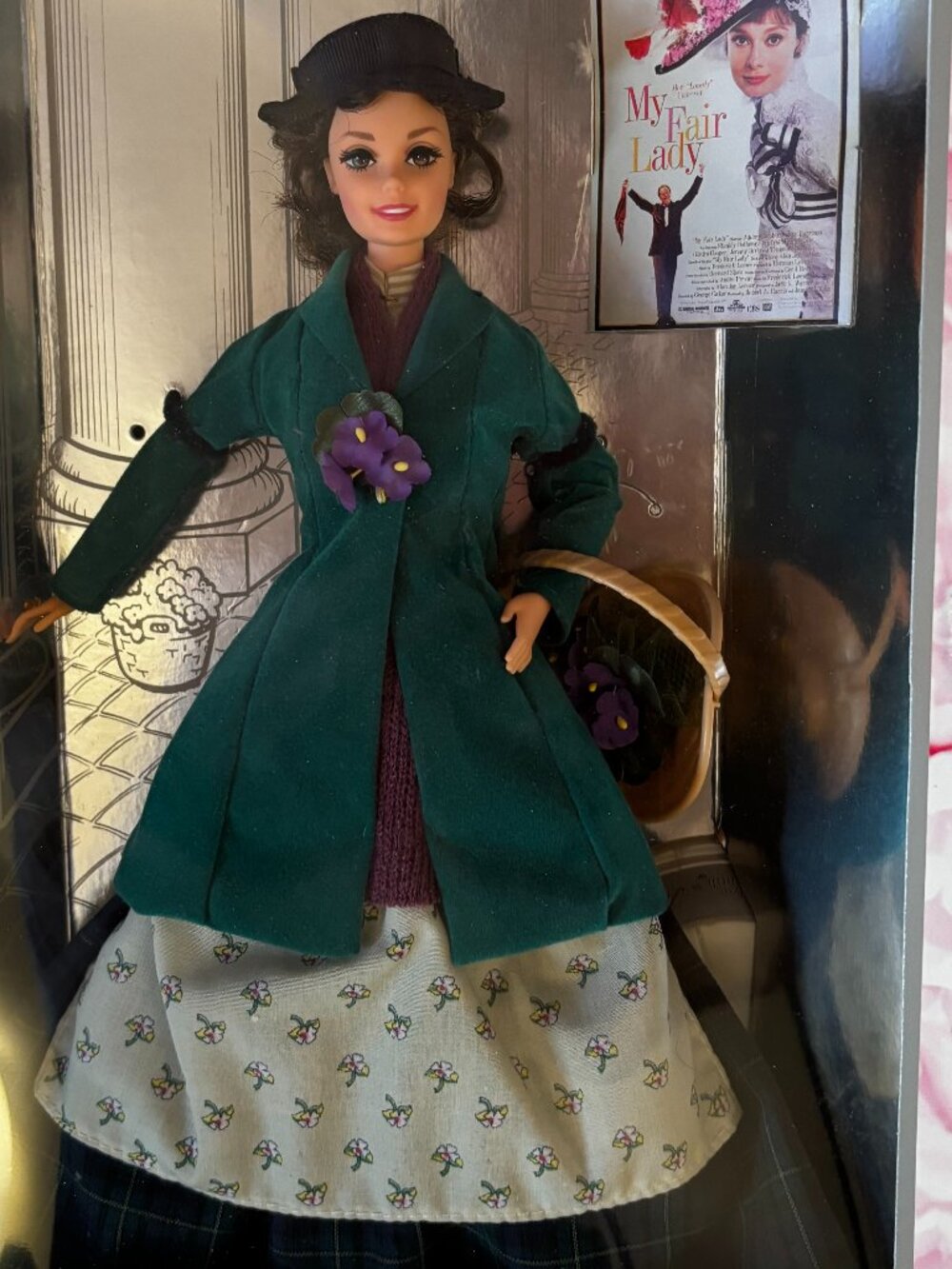 BARBIE as ELIZA DOOLITTLE Doll from My Fair Lady Hollywood Legends Collection